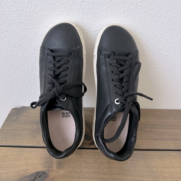 BIRKENSTOCK Bend Low Black Leather Sneaker - Picture 6 of 12